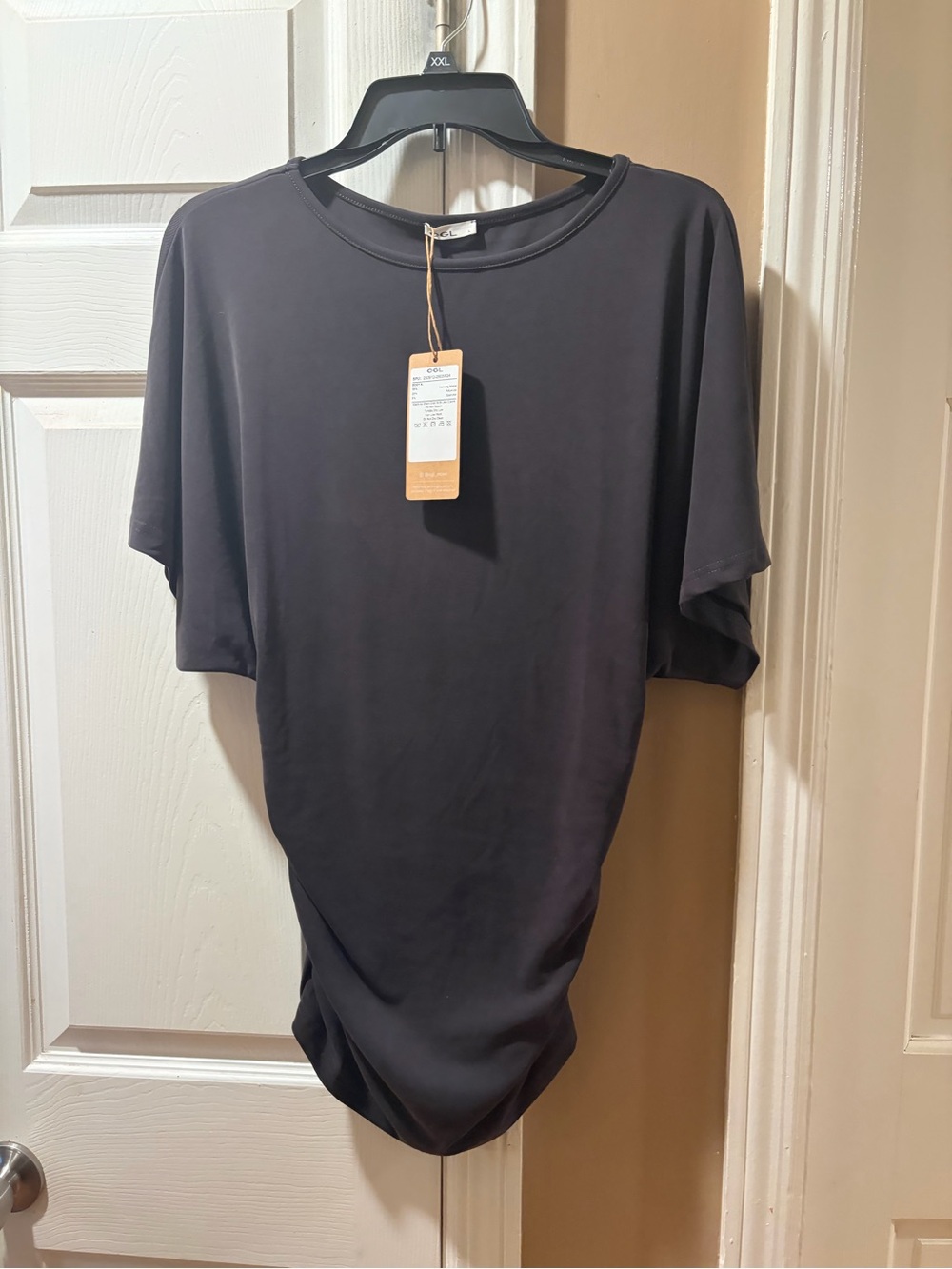 OGL Black Short Sleeve Blouse